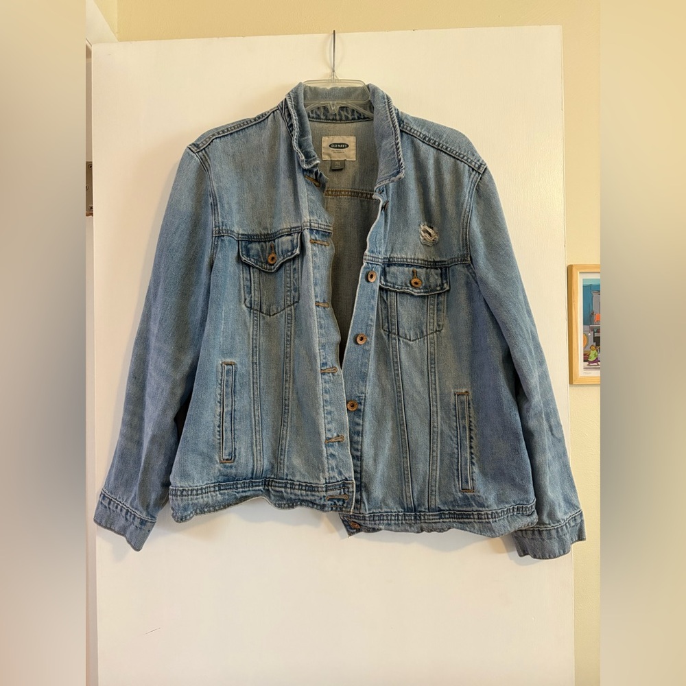 Old Navy Light Blue Jean Jacket